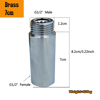 Επεκτεινόμενος συνδετήρας με σπείρωμα για σωληνώσεις, διπλής κεφαλής, παχυνμένος σωληνικός σύνδεσμος