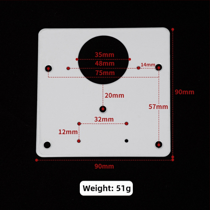 Leyoujia Šarnyro tvirtinimo plokštelė spintoms – nerūdijančiojo plieno, šlifuota paviršiaus