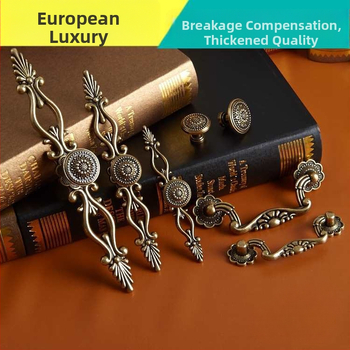 Skapju durvju un atvilktņu rokturis, cinka sakausējums, amerikāņu un eiropiešu stila virtuves skapīšiem