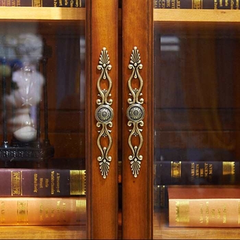 Λαβή πόρτας ντουλάπας και συρταριών, κράμα ψευδαργύρου, αμερικανικού και ευρωπαϊκού στυλ για ντουλάπες κουζίνας