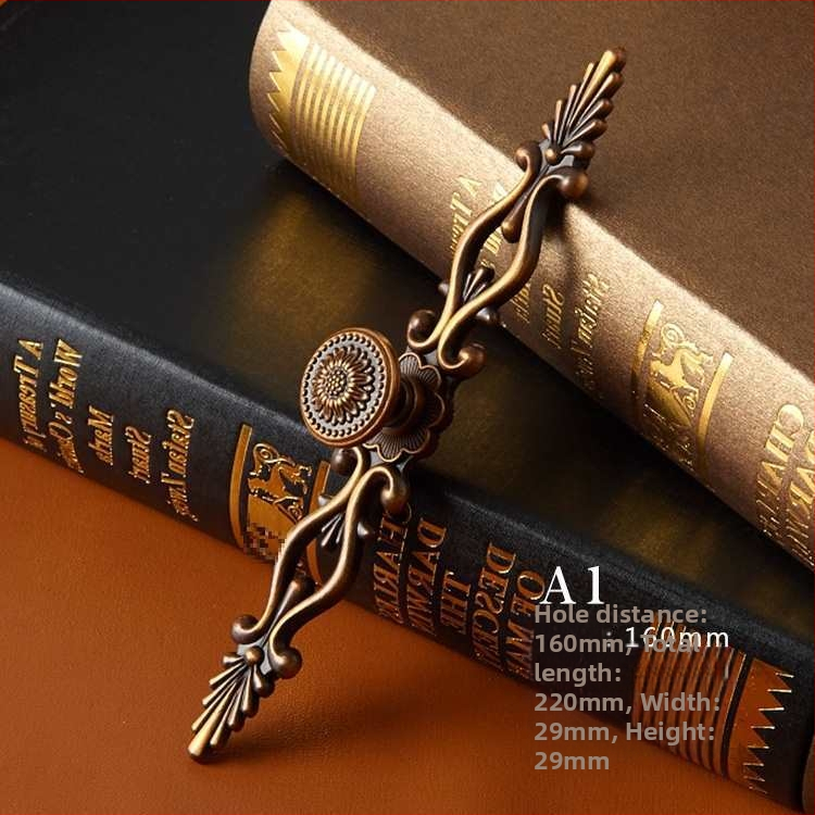 Skapju durvju un atvilktņu rokturis, cinka sakausējums, amerikāņu un eiropiešu stila virtuves skapīšiem