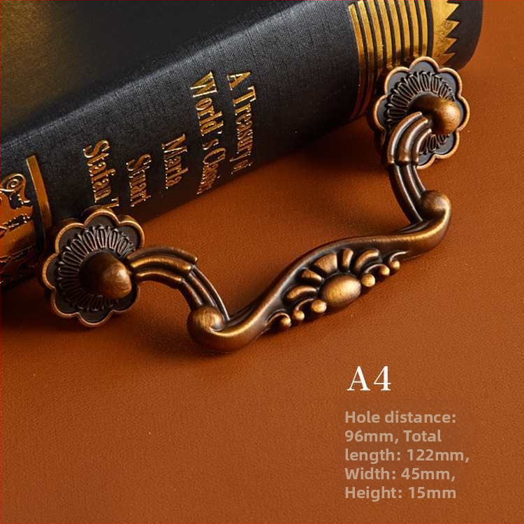 Skapju durvju un atvilktņu rokturis, cinka sakausējums, amerikāņu un eiropiešu stila virtuves skapīšiem