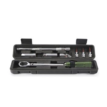 Rats momenta atslēga komplekts, 8 gab., hroma-vanādija tērauds, pulēta virsma, precizitāte ±3