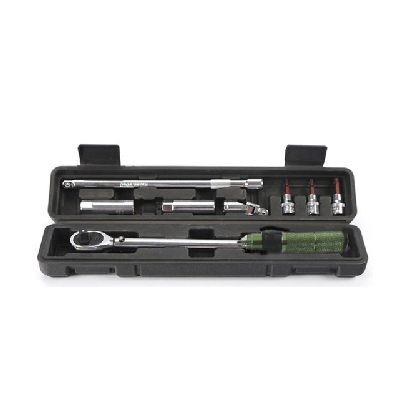 Σετ κλειδιού ροπής με ράτσετ, 8 τεμάχια, χρωμοβάνadium ατσάλι, γυαλιστερή επιφάνεια, ακρίβεια ±3