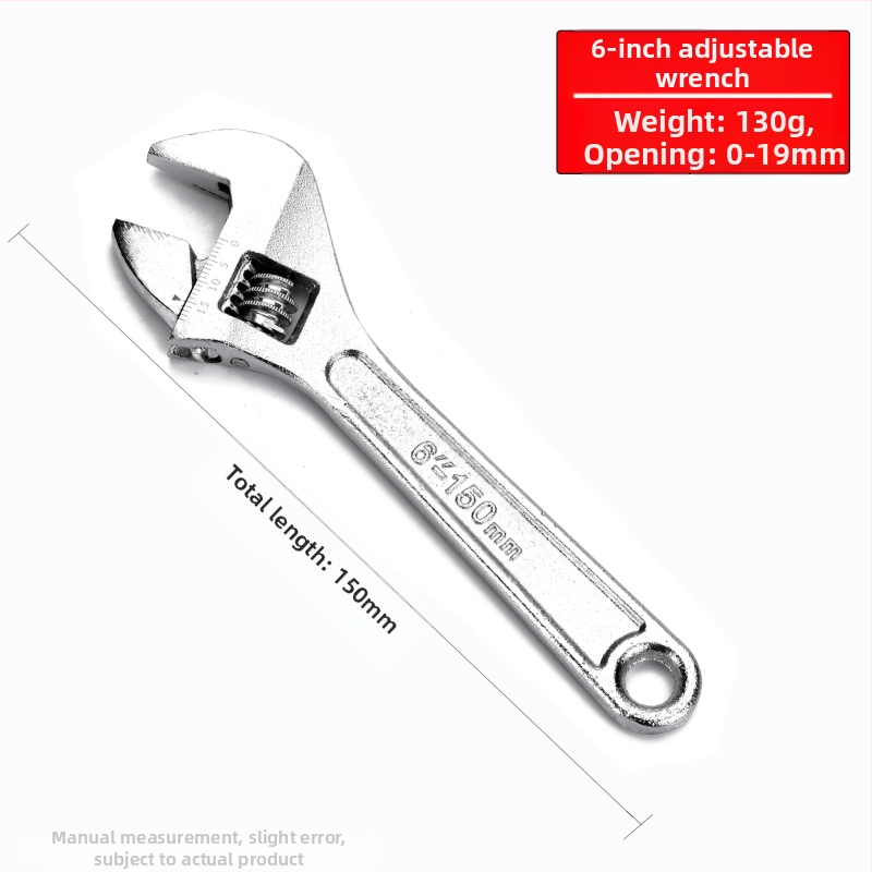 Cheie reglabilă cu deschidere mare, cheie pentru baie și țevi, unelte de reparații manuale | Brand: Other; Material: oțel cu carbon înalt; Tip: cheie cu dinți mobili