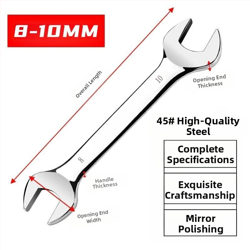 Cheie reglabilă cu deschidere mare, cheie pentru baie și țevi, unelte de reparații manuale | Brand: Other; Material: oțel cu carbon înalt; Tip: cheie cu dinți mobili