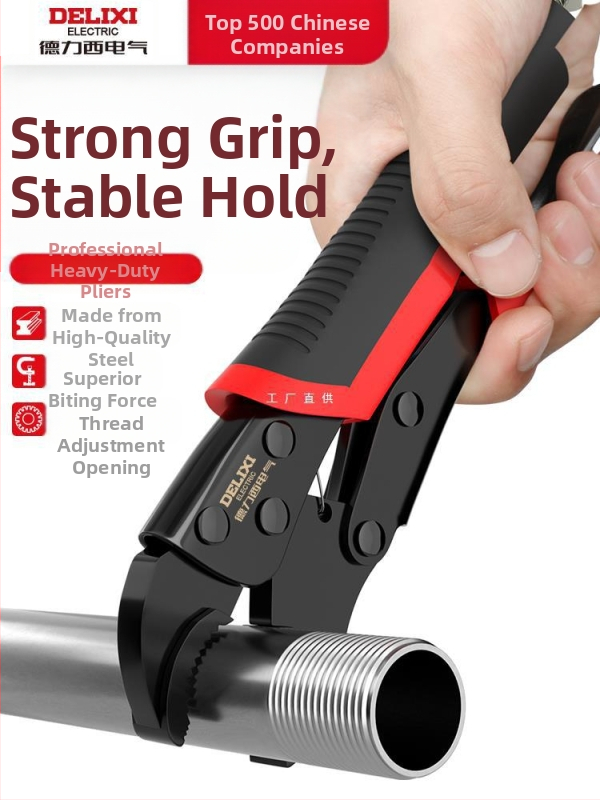 Daugiafunkcinis replės ir veržliakių rinkinys, įtraukiant vamzdinių replės ir laikiklius