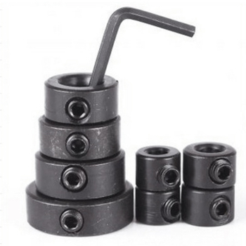 Δαχτυλίδι τοποθέτησης για τρυπάνι με περιοριστή βάθους και σφιγκτήρα – εργαλείο ξυλουργικής