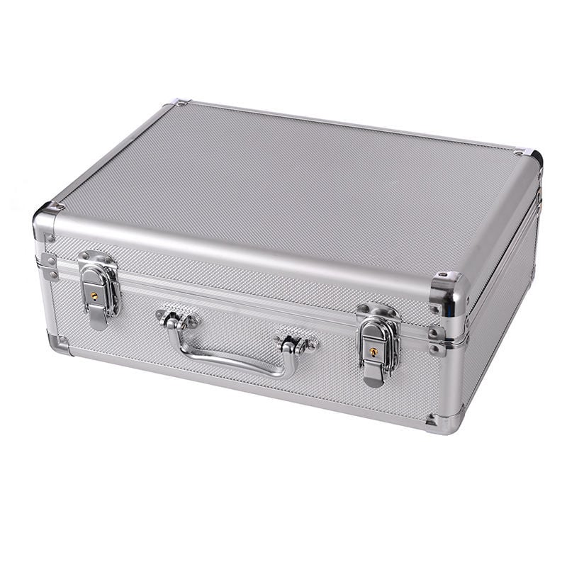 Μεταφερόμενο κιβώτιο εργαλείων από κράμα αλουμινίου και θήκη οργάνων — Πολυλειτουργική αποθήκευση