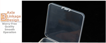 Κλειστή διαφανής πλαστική μικρή θήκη αποθήκευσης για ηλεκτρονικά εξαρτήματα και βίδες — ανθεκτική στη σκόνη, 18 L, ιαπωνικού ύφους, κατασκευασμένο στην Ιαπωνία