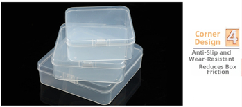 Κλειστή διαφανής πλαστική μικρή θήκη αποθήκευσης για ηλεκτρονικά εξαρτήματα και βίδες — ανθεκτική στη σκόνη, 18 L, ιαπωνικού ύφους, κατασκευασμένο στην Ιαπωνία