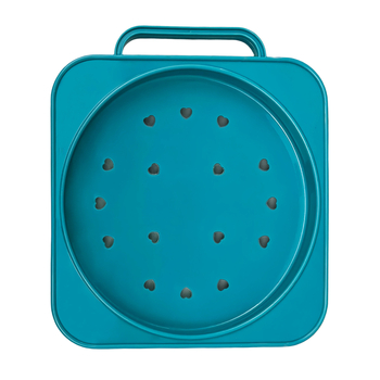 Πλαστικός μετακινούμενος ράφι αποθήκευσης φιαλών αερίου – επιδαπέδια τοποθέτηση, 1 επίπεδο, πολυλειτουργικός οργανωτής για κήπο, μπαλκόνι, κουζίνα, πλυσταριό και υπνοδωμάτιο