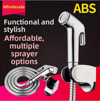 Ръчен комплект пръскачка за тоалетна, портативен, модел PQ-858, материал: пластмаса, номинално налягане 10, работна температура 80°C