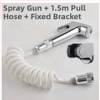 Ръчен комплект пръскачка за тоалетна, портативен, модел PQ-858, материал: пластмаса, номинално налягане 10, работна температура 80°C