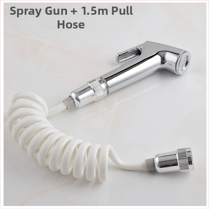 Ръчен комплект пръскачка за тоалетна, портативен, модел PQ-858, материал: пластмаса, номинално налягане 10, работна температура 80°C