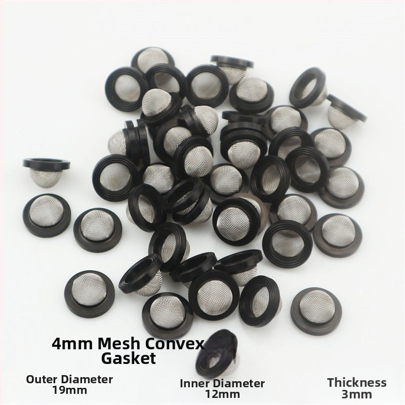 Гумен уплътнител за душ глава с филтър, уплътнение за вход към бойлер и кран