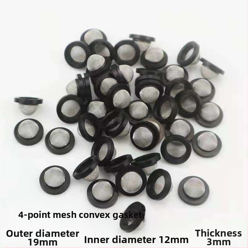 Garnitură din cauciuc pentru duș cu filtru, sigiliu pentru intrarea boilerului și robinet