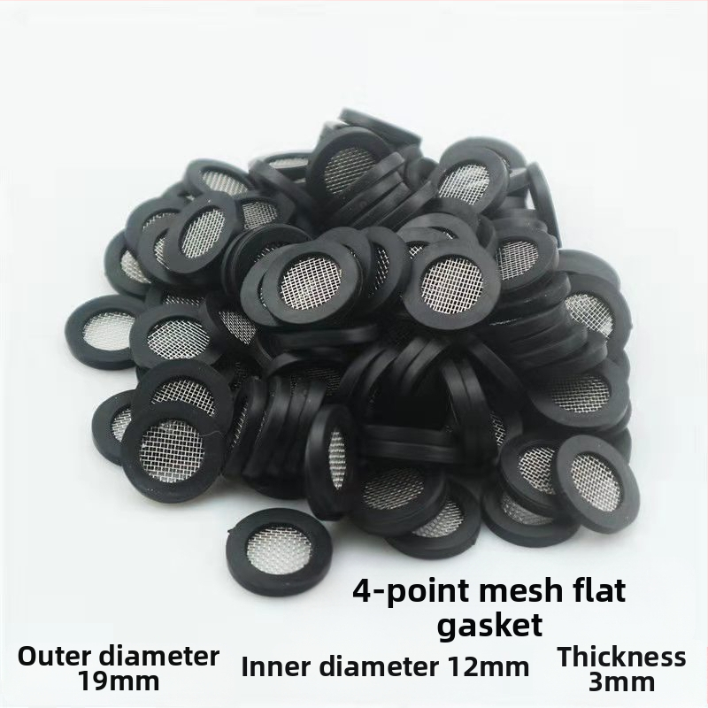 Garnitură din cauciuc pentru duș cu filtru, sigiliu pentru intrarea boilerului și robinet