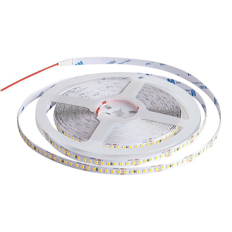 Линейна монохромна LED лента, самозалепваща, 12V, 120 диода, 2835 SMD