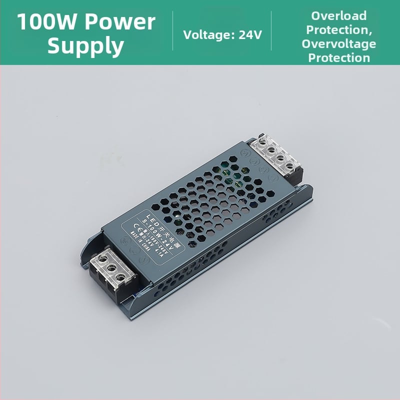 Линейна монохромна LED лента, самозалепваща, 12V, 120 диода, 2835 SMD