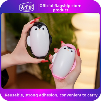 Ρολό απομάκρυνσης τρίχων σε σχήμα πιγκουίνου – πλαστικό, μοντέρνος μινιμαλιστικός σχεδιασμός, αφαίρεση τριχών