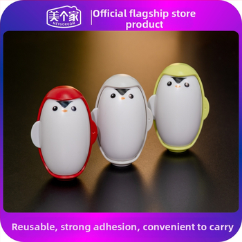 Ρολό απομάκρυνσης τρίχων σε σχήμα πιγκουίνου – πλαστικό, μοντέρνος μινιμαλιστικός σχεδιασμός, αφαίρεση τριχών