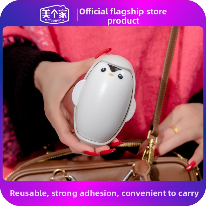 Лепяща ролка за косми с форма на пингвин – пластмасов корпус, модерен стил, премахва косми