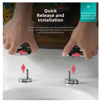 Καπάκι λεκάνης, UF ρητίνη, με buffer, στυλ: τυπικό, μοντέρνος μινιμαλισμός, μάρκα Home Now, μη ρυθμιζόμενοι μεντεσέδες