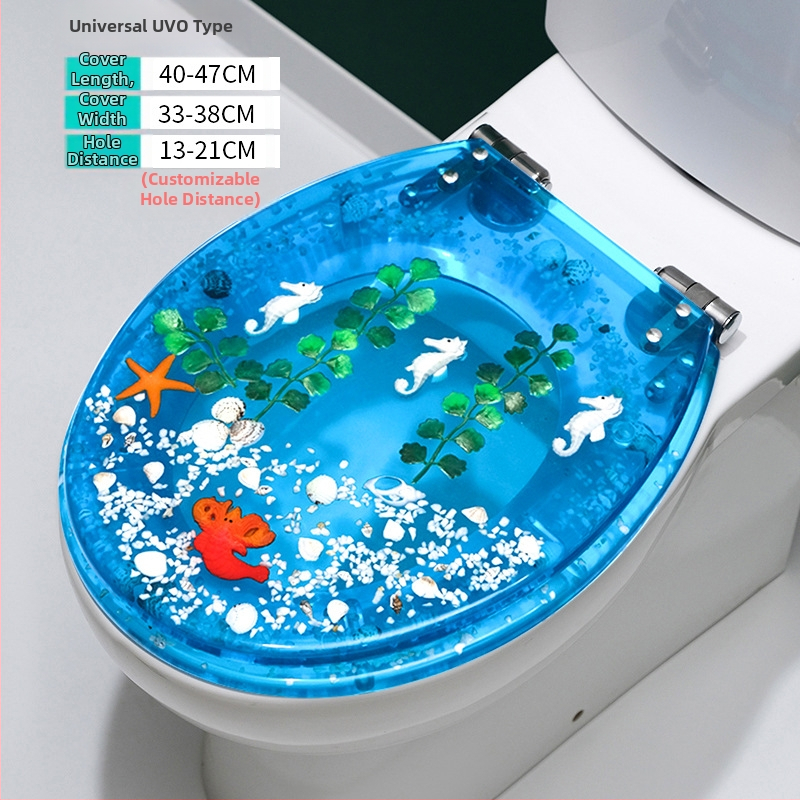 WC-fedél, univerzális vastagított kialakítás, UF gyanta, csillapítóval, stílus Standard, modern egyszerűség, márka Home Now, merev pántok