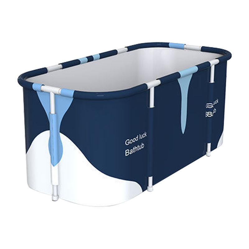 Vas de baie pliabil pentru adulți, pentru baie, material nylon; stil: dublu, pliabil, înălțat.