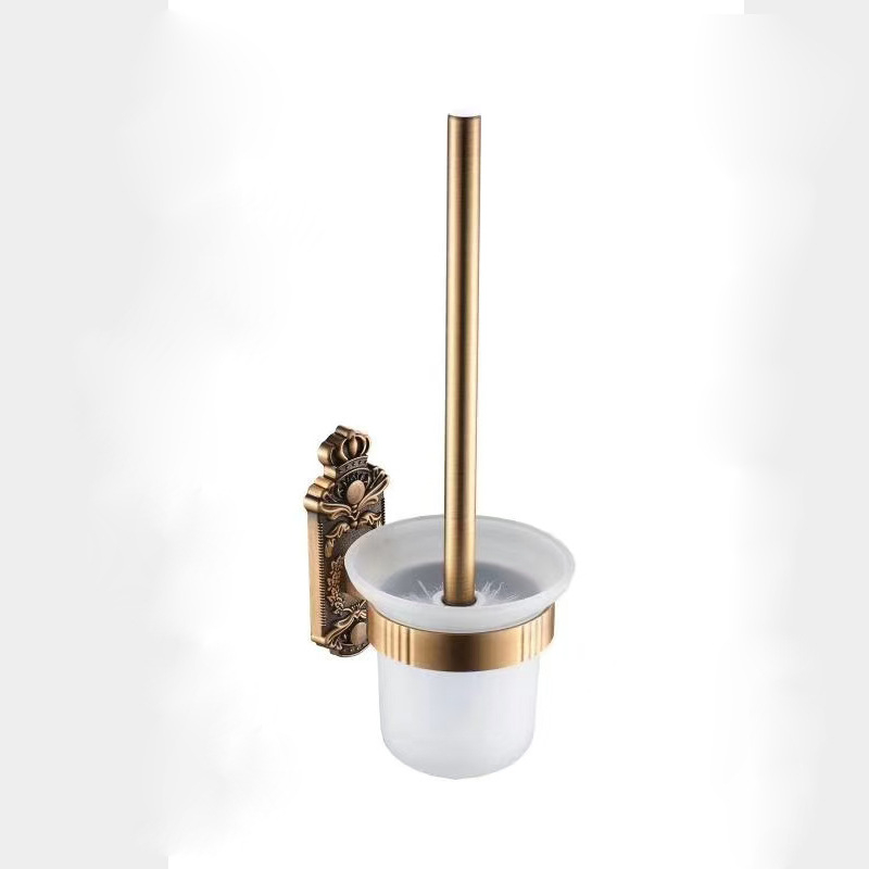 Eiropas stila dvieļu turētājs, antīks komplekts vannas istabai, Space alumīnijs, sienas stiprinājums, ar vintage izgreznotiem metāla elementiem