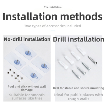 Επιτοίχιο κουτί χαρτοπετσέτων — ABS, αδιάβροχο, χωρίς τρύπες, μοντέλο 6015