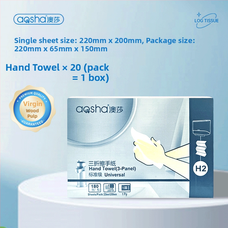 Fali szerelhető papírtörlődoboz — ABS, vízálló, lyukasztás nélküli, modell 6015