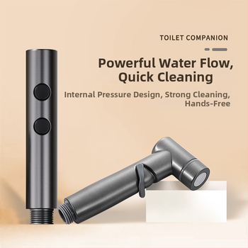 Дюза за промиване на тоалетната с медно тяло, високо налягане за почистване, за домашна употреба