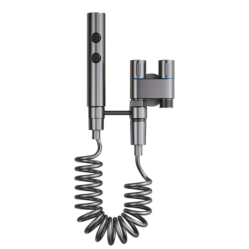 Дюза за промиване на тоалетната с медно тяло, високо налягане за почистване, за домашна употреба