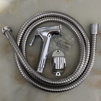 Set spray pentru toaletă cu duș - conectare 4 puncte, corp din plastic, funcție ploaie, procesare UV, model Washer Set