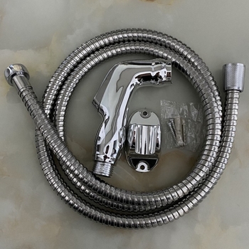 Σετ ντους για τουαλέτα - σύνδεση τεσσάρων σημείων, πλαστικό σώμα, λειτουργία βροχής, UV επεξεργασία, μοντέλο Washer Set