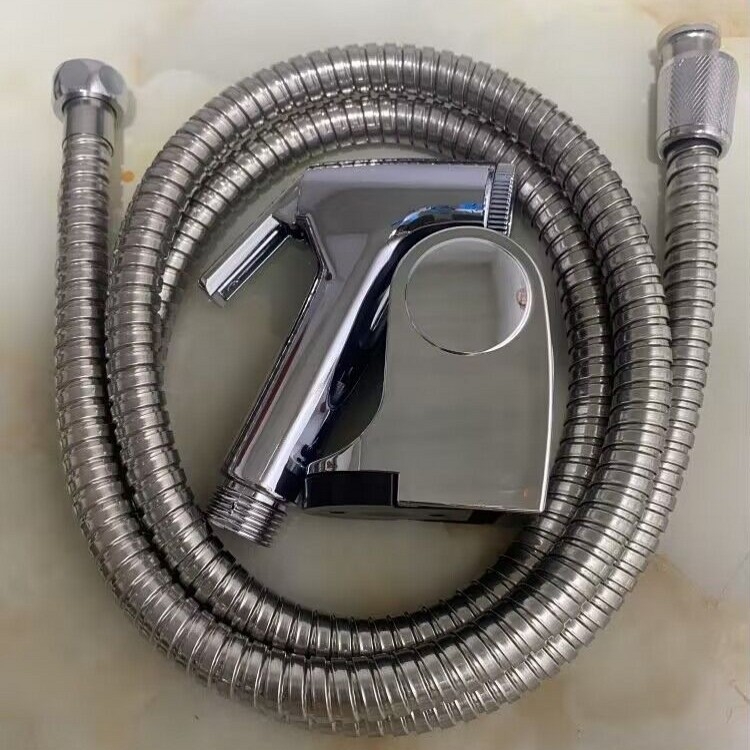 Set spray pentru toaletă cu duș - conectare 4 puncte, corp din plastic, funcție ploaie, procesare UV, model Washer Set