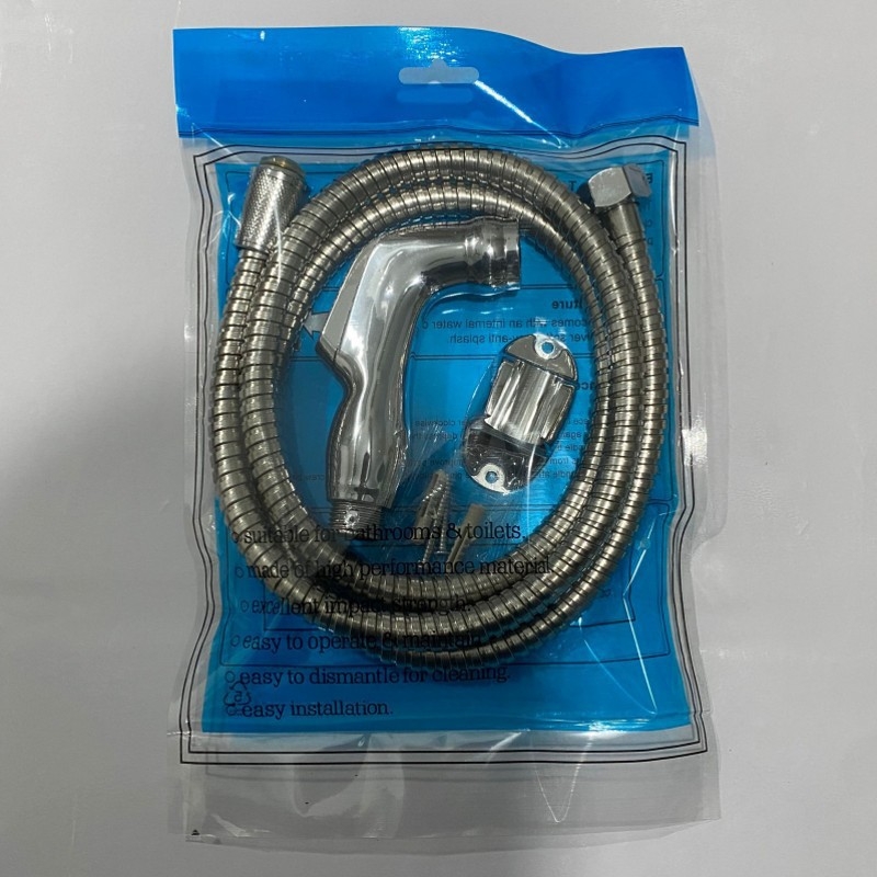 Set spray pentru toaletă cu duș - conectare 4 puncte, corp din plastic, funcție ploaie, procesare UV, model Washer Set