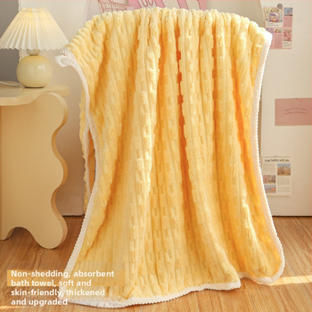 Σετ πετσετών μπάνιου από 100% βαμβάκι, νήμα 150D, ελαφρύ βάρος κάτω από 50 g, δύο τεμάχια για ενήλικες