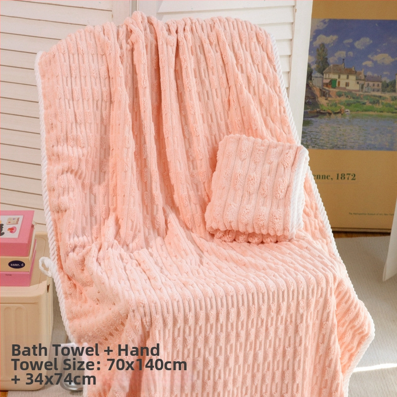 Set de prosoape de baie din bumbac 100%, fire 150D, greutate sub 50 g, set de două prosoape pentru adulți