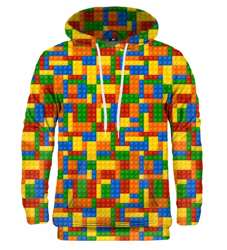 Hanorac cu glugă | Croială Slim, Imprimare 3D cu model animal, Guler rotund, Poliester 96%