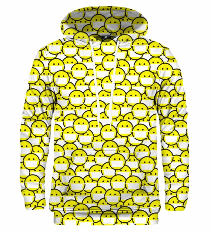 Hanorac cu glugă | Croială Slim, Imprimare 3D cu model animal, Guler rotund, Poliester 96%