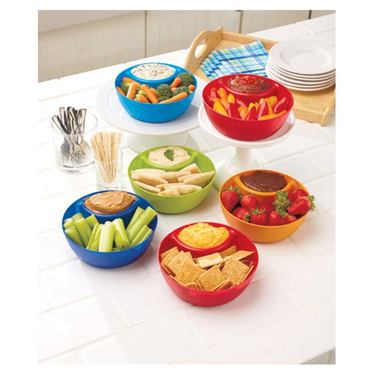 Plastmasas uzkodu bļoda, apaļa forma, mikroviļņu krāsnij droša, virsma: injekcijas formēšana, logotipa druka pieejama