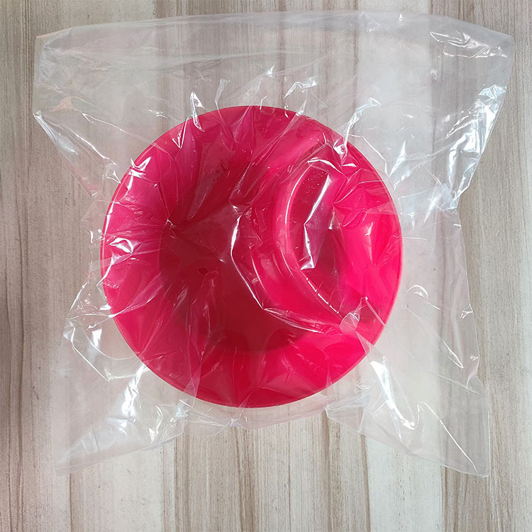 Plastična zdjela za grickalice, okrugla, mikrovalnu sigurna, površina: injekcijsko oblikovana, mogućnost ispisa logotipa