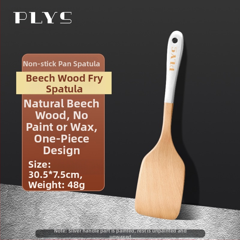 Puidust spaatel köögitarvik PLYS/Pales — kõrge temperatuuriga vastupidav