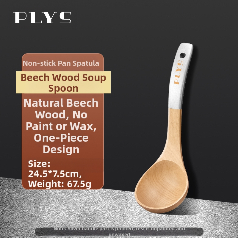 Puidust spaatel köögitarvik PLYS/Pales — kõrge temperatuuriga vastupidav
