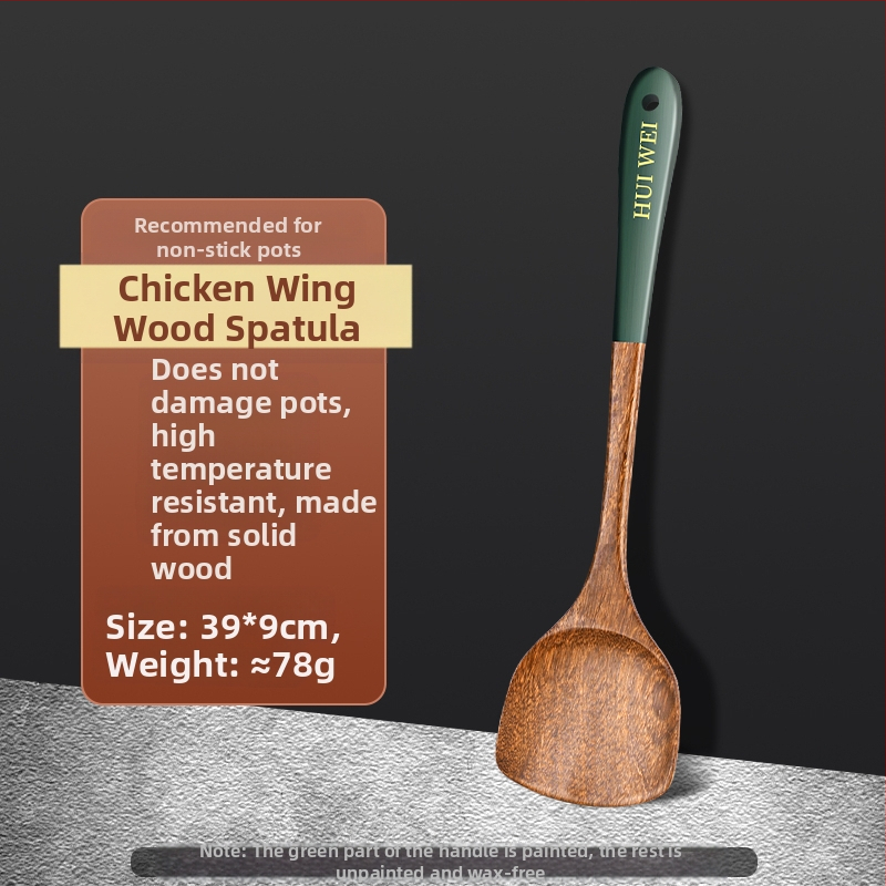 Puidust spaatel köögitarvik PLYS/Pales — kõrge temperatuuriga vastupidav