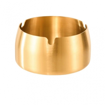 Τασάκι από ανοξείδωτο ατσάλι, ελαφρύς πολυτελής σχεδιασμός, ανθεκτικό στον άνεμο και στις πτώσεις, με προσαρμοσμένο λογότυπο, διακόσμηση και αποθήκευση – κατάλληλο δώρο για οικία, εστιατόριο, ξενοδοχείο