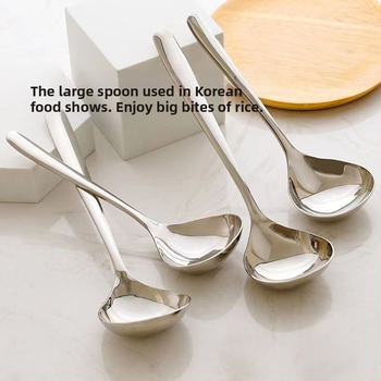 Κουτάλι μαγειρέματος από ανοξείδωτο ατσάλι, λαβή από ανοξείδωτο ατσάλι, μοντέρνος μινιμαλισμός, κυκλοφορία χειμώνας 2020
